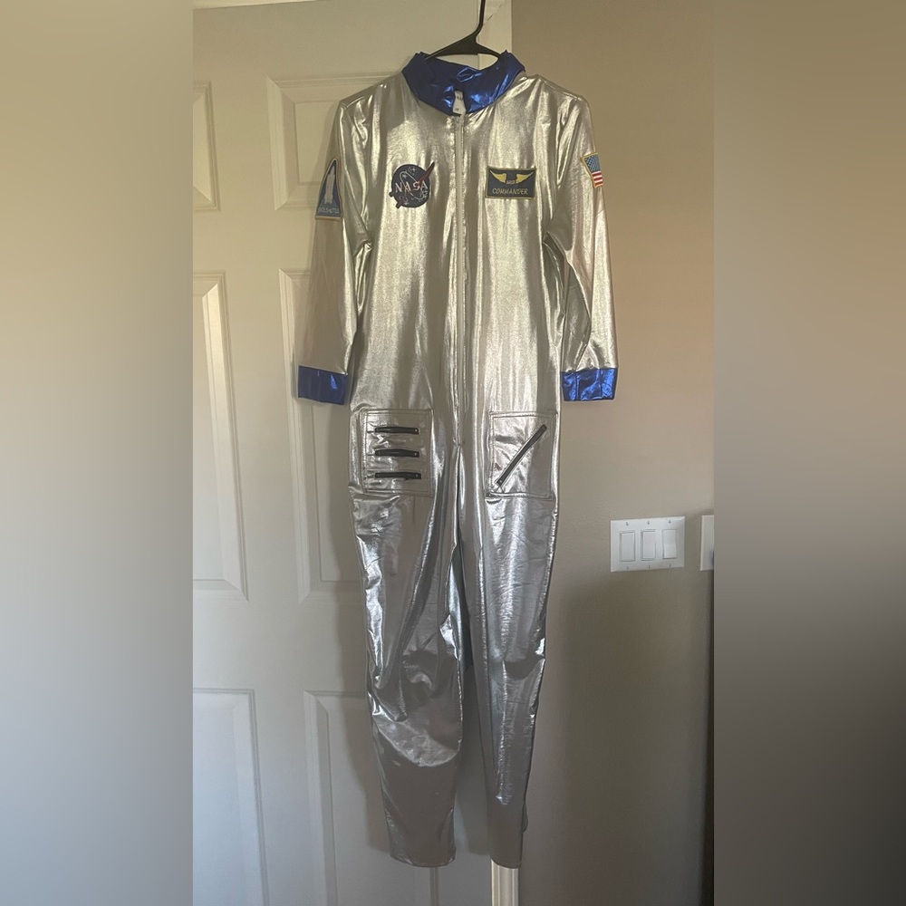 Spacesuit costume. Fits like a glove.